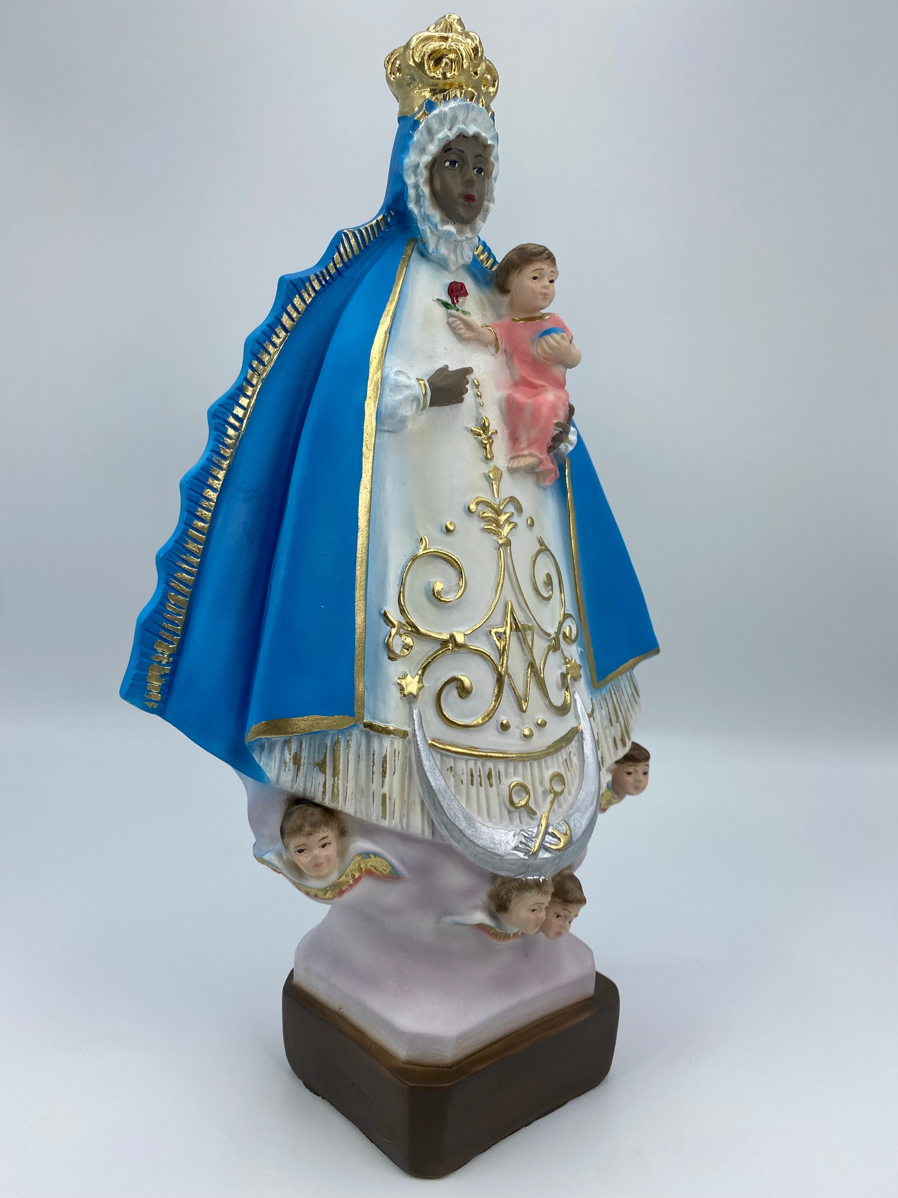 La Tienda de Regalos de Fe Nuestra Señora de Regla - Pintada a Mano en Italia - Nuestra Colección Toscana - / Virgen De Regla