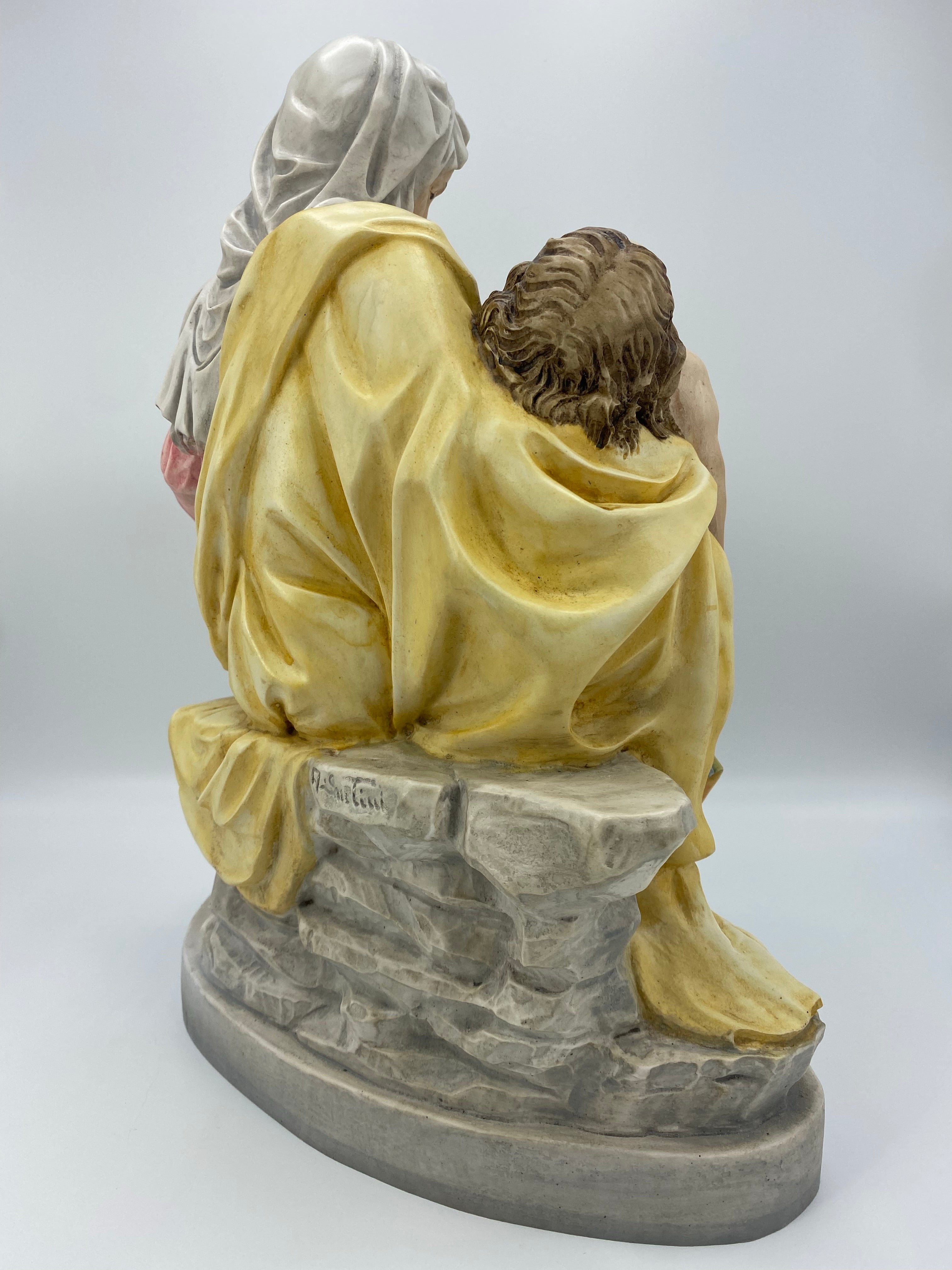 La tienda de regalos Faith Gift Shop La Pieta - Pintada a mano en Italia - Nuestra colección Toscana - La Piedad