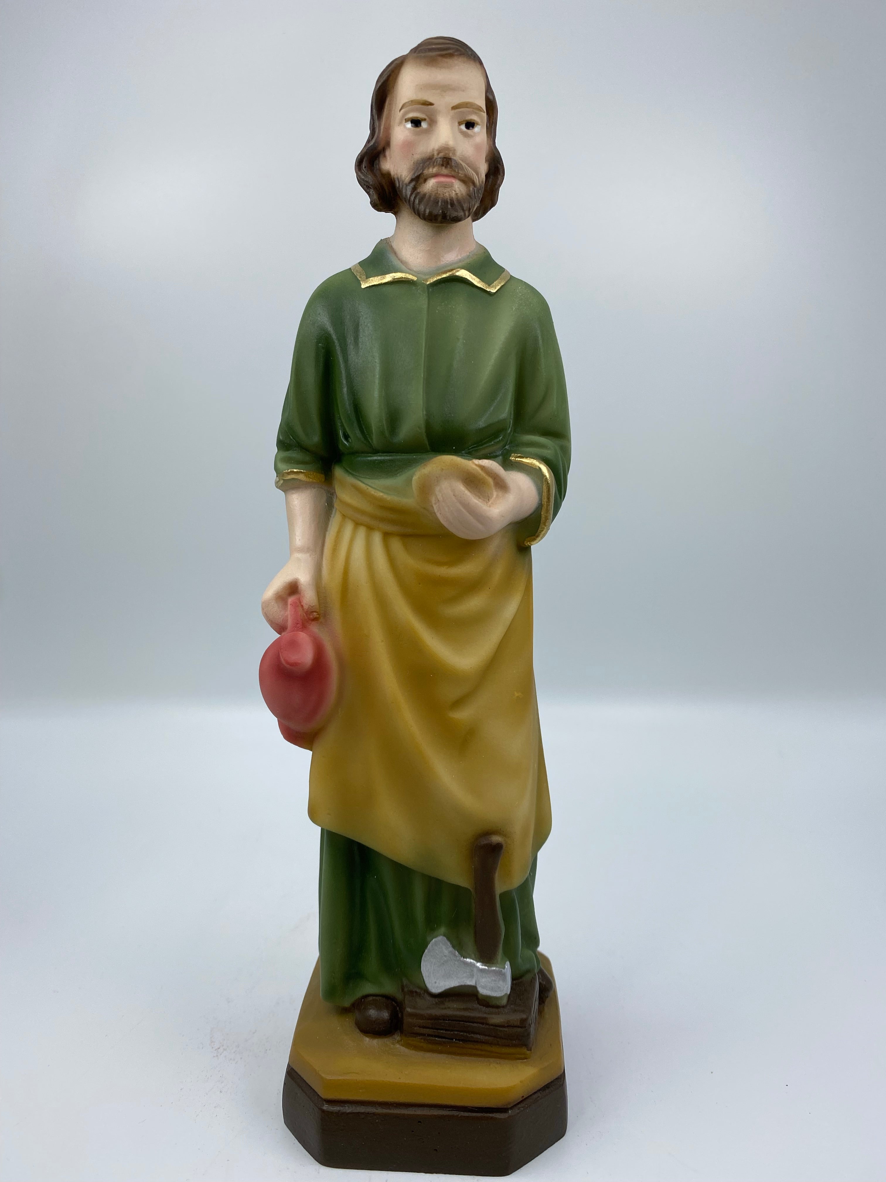 The Faith Gift Shop Saint Joseph The Worker - Hand Painted in Italy - Our Tuscany Collection  / San Jose el Trabajador