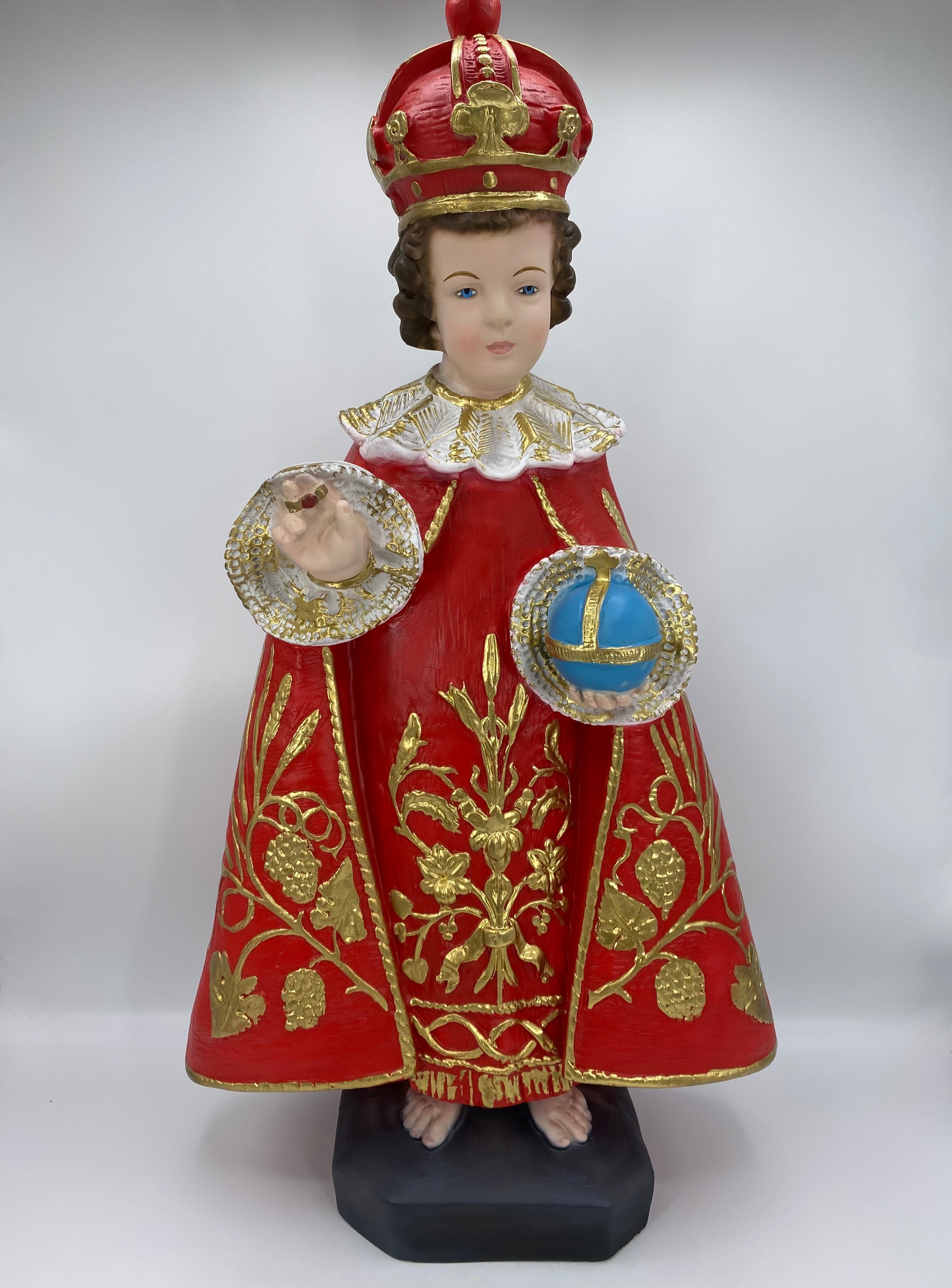Tienda de regalos de la fe Niño Jesús de Praga - Colección de estilo toscano - Pintado a mano en Italia - Nino Jesus de Praga