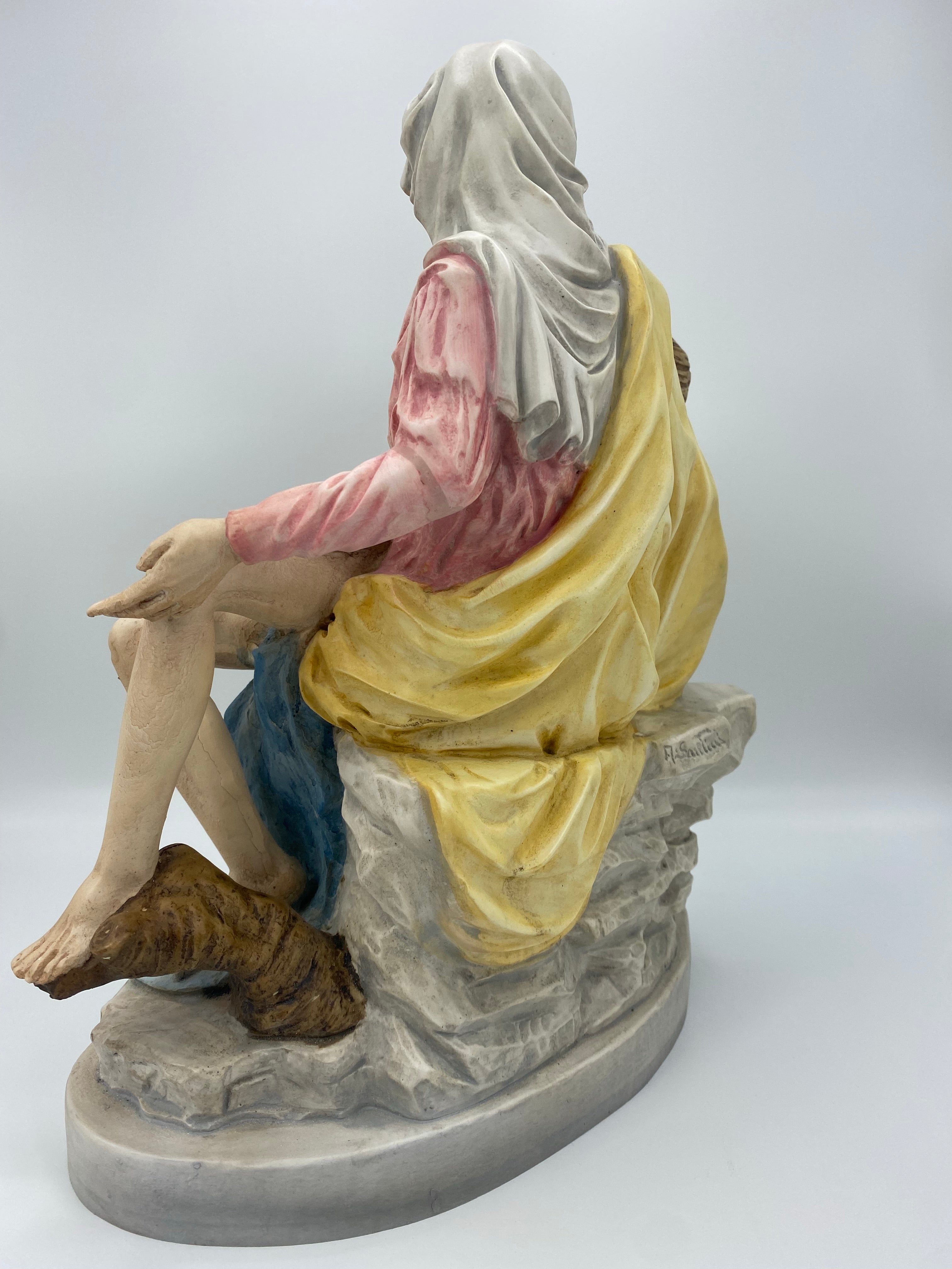 La tienda de regalos Faith Gift Shop La Pieta - Pintada a mano en Italia - Nuestra colección Toscana - La Piedad