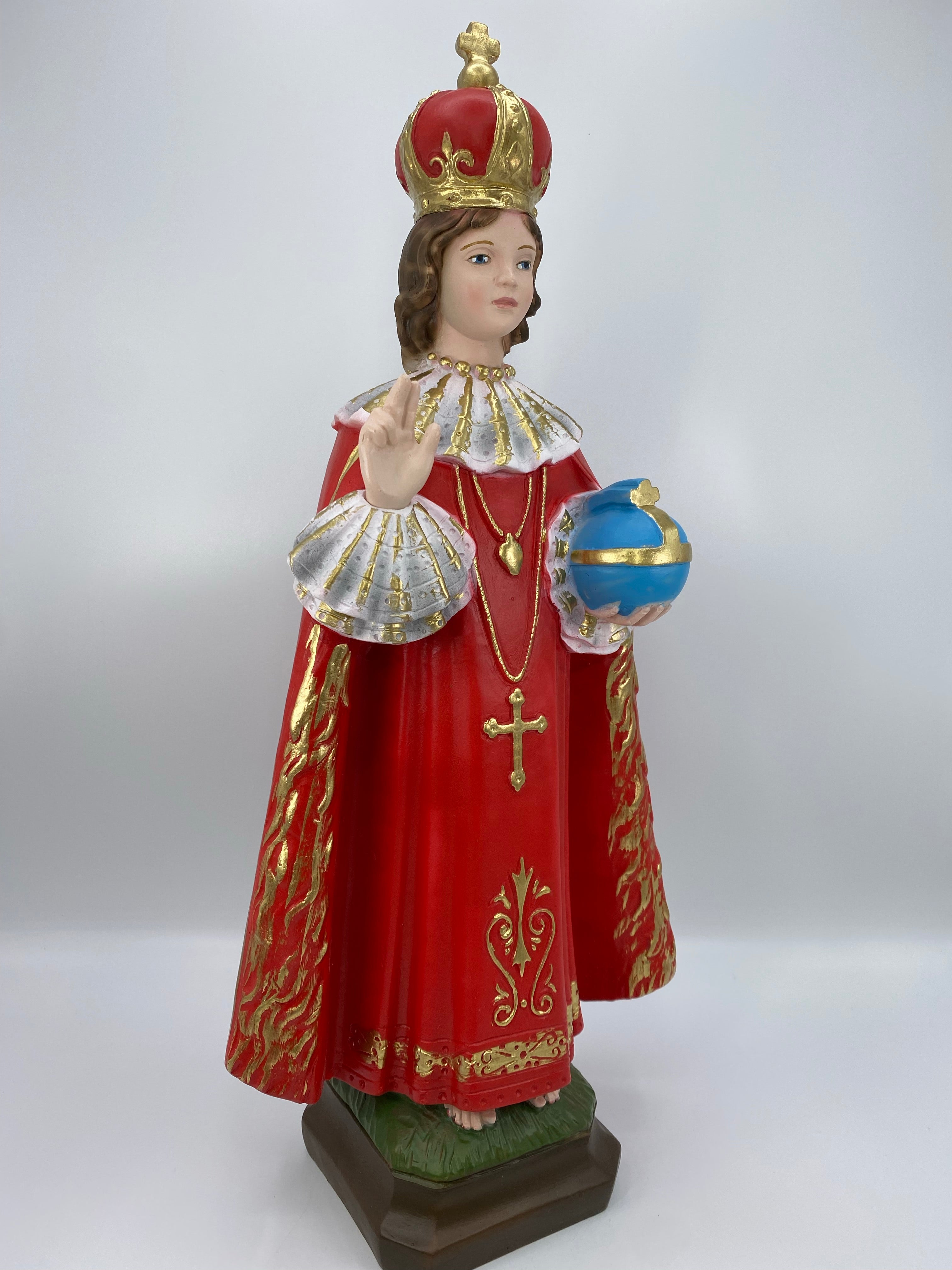 Tienda de regalos de la fe Niño Jesús de Praga - Colección de estilo toscano - Pintado a mano en Italia - Nino Jesus de Praga
